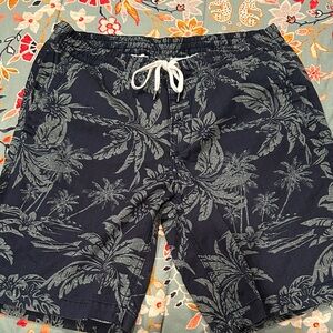 Polo Ralph Lauren Dark Blue Tropical Board Shorts